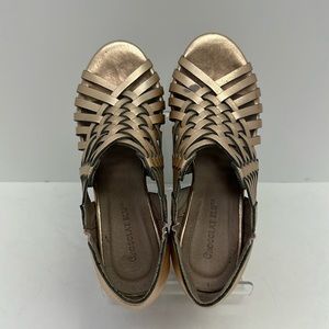 Chocolat Blu Rose Gold Wedges